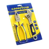Kit De  Alicate - Chave Inglesa / Goodyear Gy-Plk5001