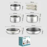Kit De Panelas Winningstar St-5215 - 5 Pcs