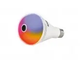 LAMPADA COM CAMERA QUANTA - LUZ - DETECTOR DE MOVIMENTO - 360 GRAUS - BLUETOOTH
