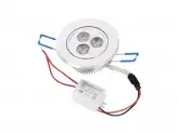 LAMPADA LED PG-LED C016 03W - SPOT - 3 LAMPADAS - BIVOLT - LUZ BRANCA