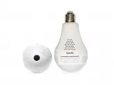 LAMPADA LED QUANTA - COM CAMERA WIFI - QTLCW360