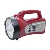 LANTERNA MEGASTAR YM-8166RDL - 19 LEDS - COM RADIO FM