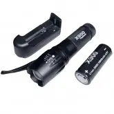 Lanterna Police X-900 Com Estojo/Recarregavel