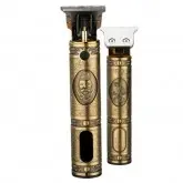 Maquina De Cortar Cabelo Vgr V-228 Lcd Barba / Cabelo Dourado