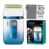 Maquina Vgr V-362 Barba/Corpo Lcd - Branco