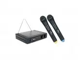 MICROFONE SEM FIO SKP VHF-2671 KIT 2 MICROFONES 110V