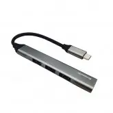 Pc Hub Ecopower Ep-R011 Usb-C / 4-Usb