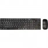 Pc Teclado Mouse Sem Fio Mtek Km-5197B Espanhol Black