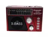 RADIO ECOPOWER - BATERIA - USB - CARTAO SD - TF - EP-F213