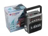 RADIO LIVSTAR CNN-2048 - 10 BANDAS - USB - LANTERNA - BIVOLT