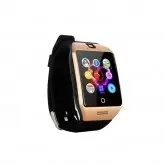 RELOGIO CELULAR SMART WATCH - CHIP - DOURADO - QUADRADO