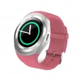 RELOGIO CELULAR SMARTWATCH - CHIP - ROSA - REDONDO