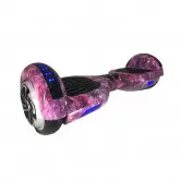 Scooter Star Wheels 6.5 Polegadas - Bluetooth - Led - Aurora Lilas