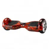 Scooter Star Wheels - Bluetooth - Led - 6.5 Polegadas - Chama