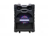 SPEAKER ECOPOWER EP-1908 - BLUETOOTH - 2 MICROFONES SEM FIO - SUB 15 POLEGADAS