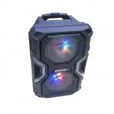 SPEAKER ECOPOWER EP-1919 - BLUETOOTH - 1 MICROFONE SEM FIO - 2 ALTO FALANTES