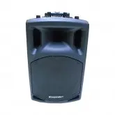 SPEAKER ECOPOWER EP-S202 - PROFISSIONAL - 2 MICROFONE - BLUETOOTH - 12 POLEGADAS
