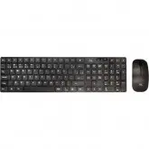 Teclado - Mouse Sem Fio Mtek Km-5197B  Preto