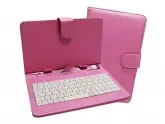 TECLADO UNIVERSAL PARA TABLET 8 POLEGADAS - ROSA