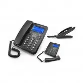 TELEFONE POWERPACK TEL-8042 COM BINA PRETO