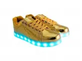 TENIS GATI LED TXL-19 - DOURADO - NUMERO 37