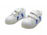 TENIS LED NUMERO 28 - TXL-006 KIDS - BRANCO COM AZUL