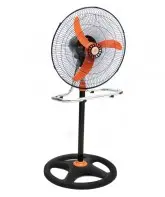 VENTILADOR BAK BK-19220 - 3 EM 1 - EM PÉ - COLUNA - PAREDE - PRETO - 220V