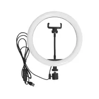 Aro  Satellite Led A-Mk04 - Tripode Ring Light - 10 Polegadas em Tche Loco
