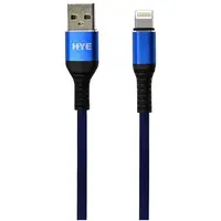 Cabo Usb Para Celular Hye25Bl /Usb/Lightning/1.2M em Tche Loco