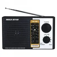 Radio Megastar Ra-18 4 Bandas - 2V em Tche Loco