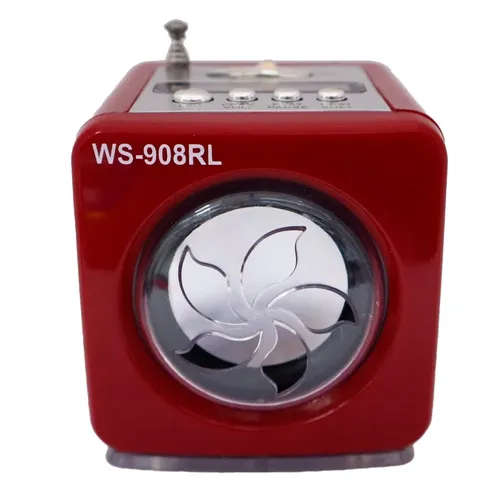 Speaker Mini Ws-908Rl Sem Bluetooth