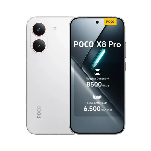 Celular Xiaomi Poco X8 Pro 12Gb Ram 512Gb White Eu Global