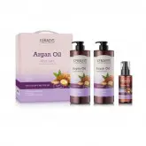 391433 Kerasys Argan Oil Gift Set Shampoo+Serum Baby Podwer Fragance