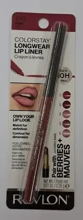 Revlon 670 Wine Lapiz Delineador Para Labios 8100-