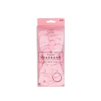 Spa Solutions Plush Headband - Pink em Terra Nova