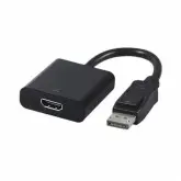 Adaptador Displayport P/ Hdmi 4K Ultra Hd Preto Displa Macho