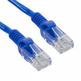 Cabo Rede Utp 3Mts Microfins Cat5 Blue