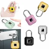 Cadeado Digital Hye Hye-505 Biometrico Pink