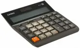Calculadora Casio Dh-16-Bk 16 Dig Preto