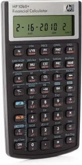 Calculadora Hp 10Bii+ Financial Calculo Preto