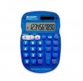 Calculadora Sharp El-S25Bbl 10 Digitos - Blue