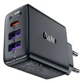 Carregador Acefast A57 35W Usb-A X2 + Usb-C Black