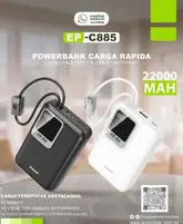Carregador Ecopower Ep-C885 22,5W 22.000Mah White