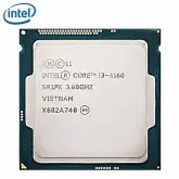 Cpu Oem Intel 1150 I3 4160 3.6Ghz S/Cx S/Fan S/G