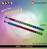 Fita Led A-Led40 Rgb Sate 24 Led 40Cm