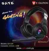 Fone P2 Sate Gaming Gh-530 Rgb