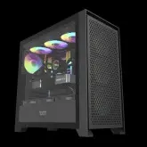 Gabinete Aigo Darkflash Drx90 Mesh Black Argb 4Fan