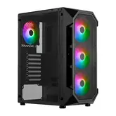 Gabinete Gamdias Aura Gc1 Mid-Tower Argb Black 4 Fan