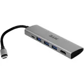 Hub Usb Hye Hyehu53 3 Usb3.0 +Usb-C +Hdmi