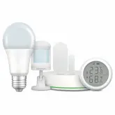 Kit Zigbee Zemismart / Homie, Alarme, Lâmpada Rgb, Sensores Porta, Movimento, Temperatura E Umidade, Home Kit, Zb-Kit